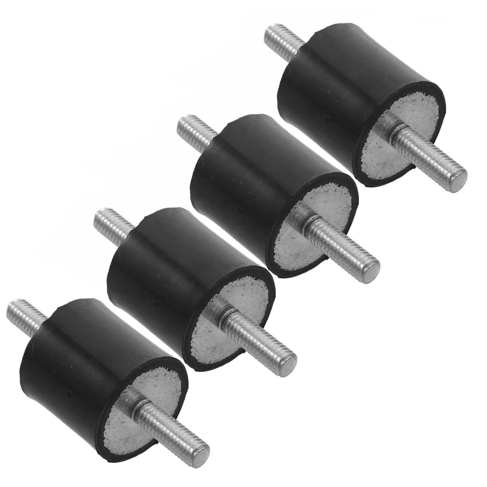 FUNOMOCYA 4pcs Vibration Isolator Mounts Rubber Mounts for Fitness Equipment Gold Damping Brackets