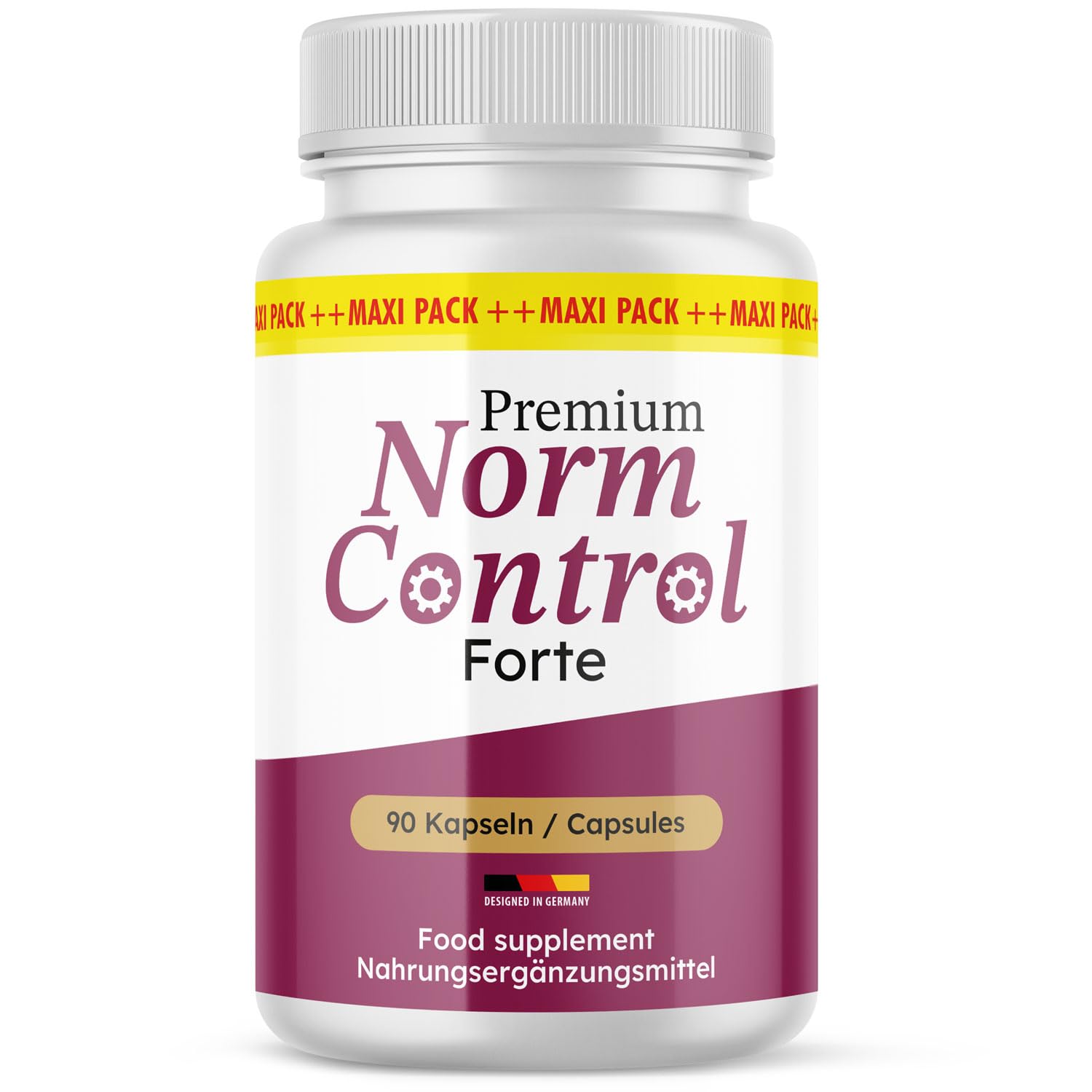 Premium Norm Control Forte Capsule | Per il tuo equilibrio quotidiano | 90 capsule
