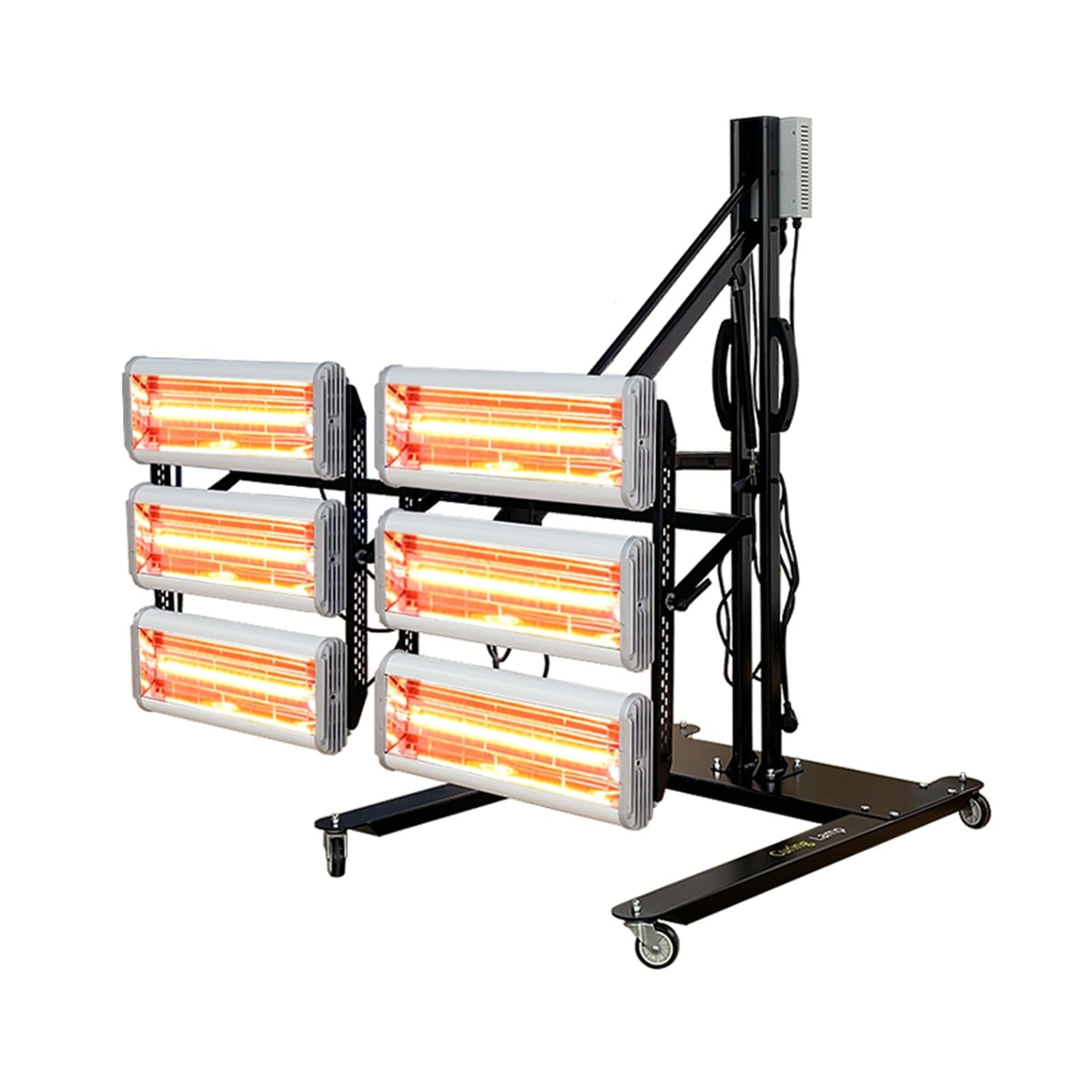 Infrared Paint Lamp, 7200W Infrared Paint Dryer Lamp Curing Shortwave Ir for Drying