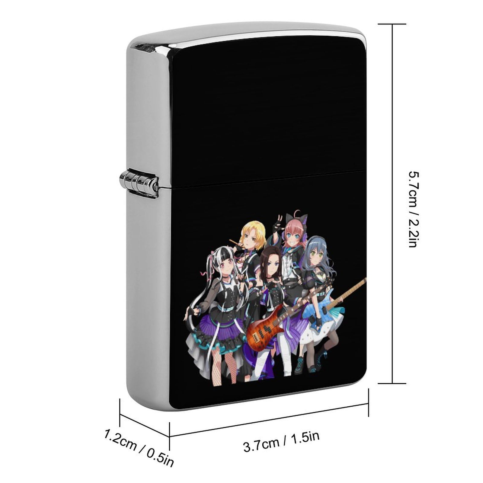 Amazon.co.jp: ガールズバンドクライ GIRLS BAND CRY Zippo兼用ケース 