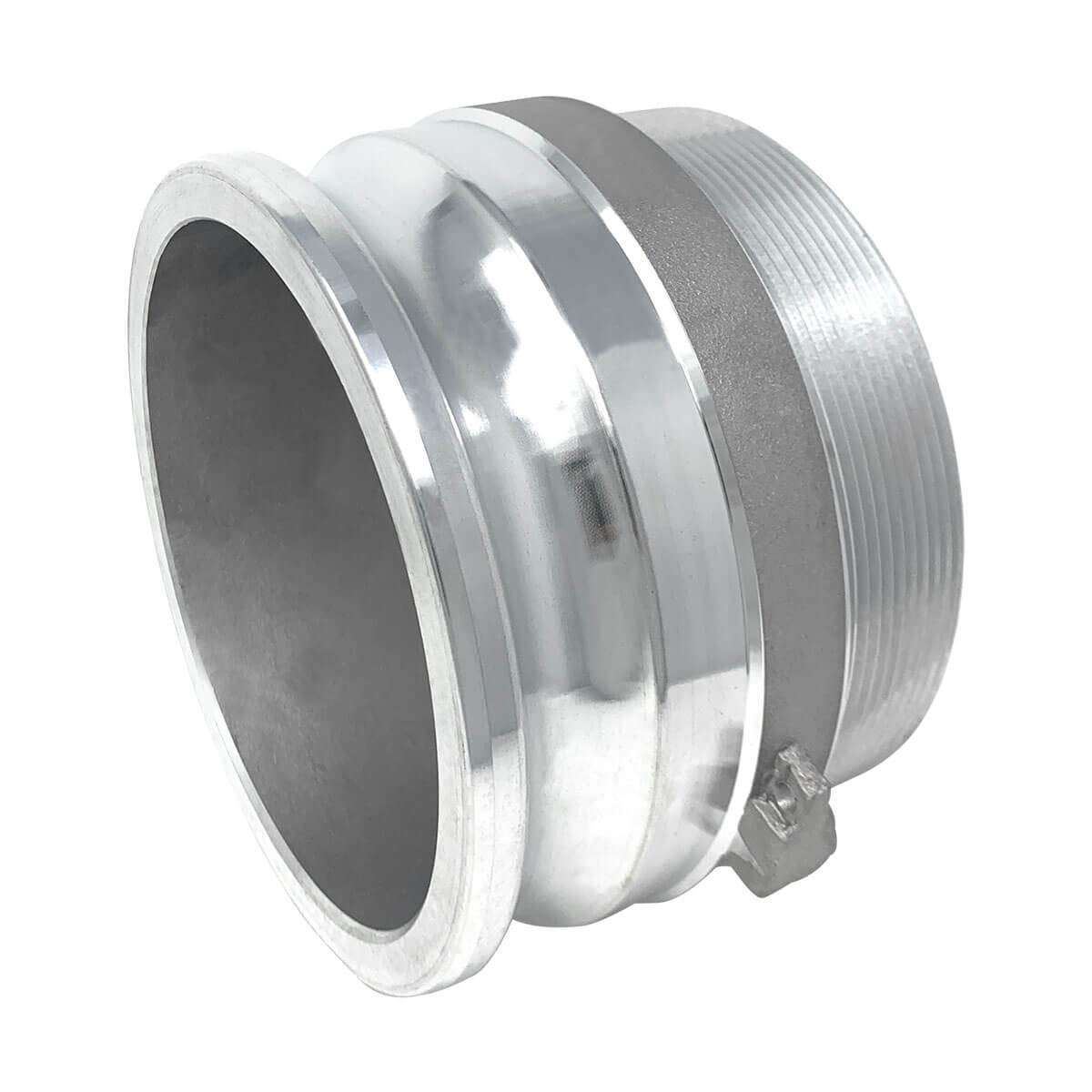 Gloxco Aluminio Tipo F Camlock macho x NPT macho NPT