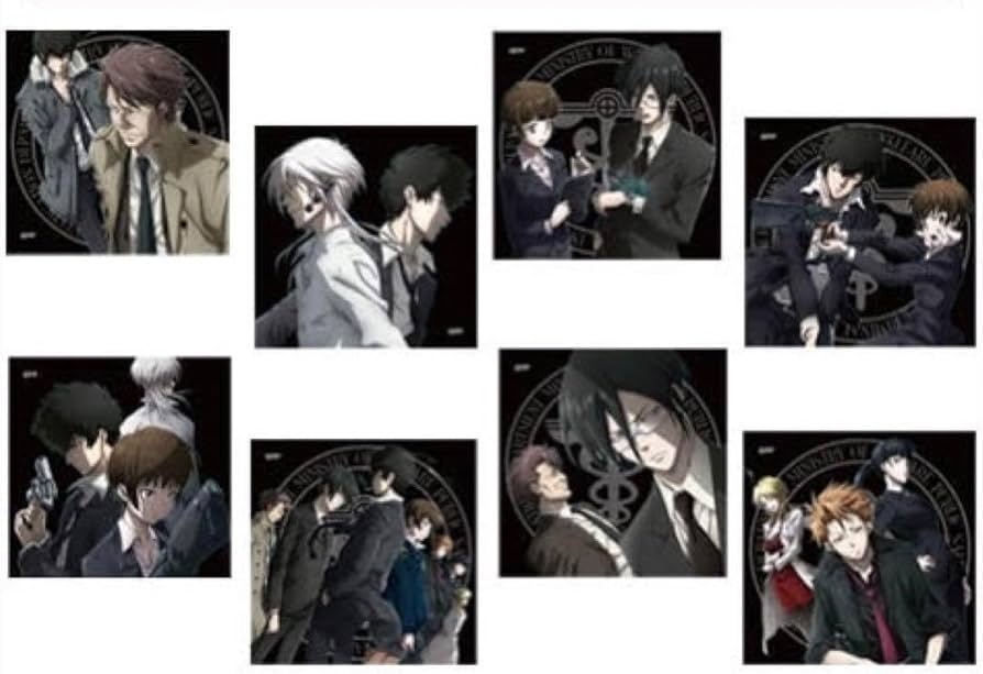❣️円盤特典❣️PSYCHO-PASS サイコパス スクエア缶バッジ8個セット Amazon.co.jp: 円盤購入特典psycho-pass サイコパス スクエア缶バッジ8