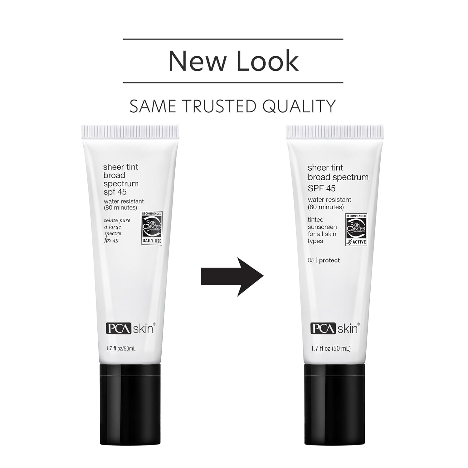 PCA SKIN Sheer Tint Broad Spectrum SPF 45 - Universally-Tinted Water-Resistant Hydrating Sunscreen for Use Alone or Under Foundation & Makeup (1.7 fl oz) - Image 2