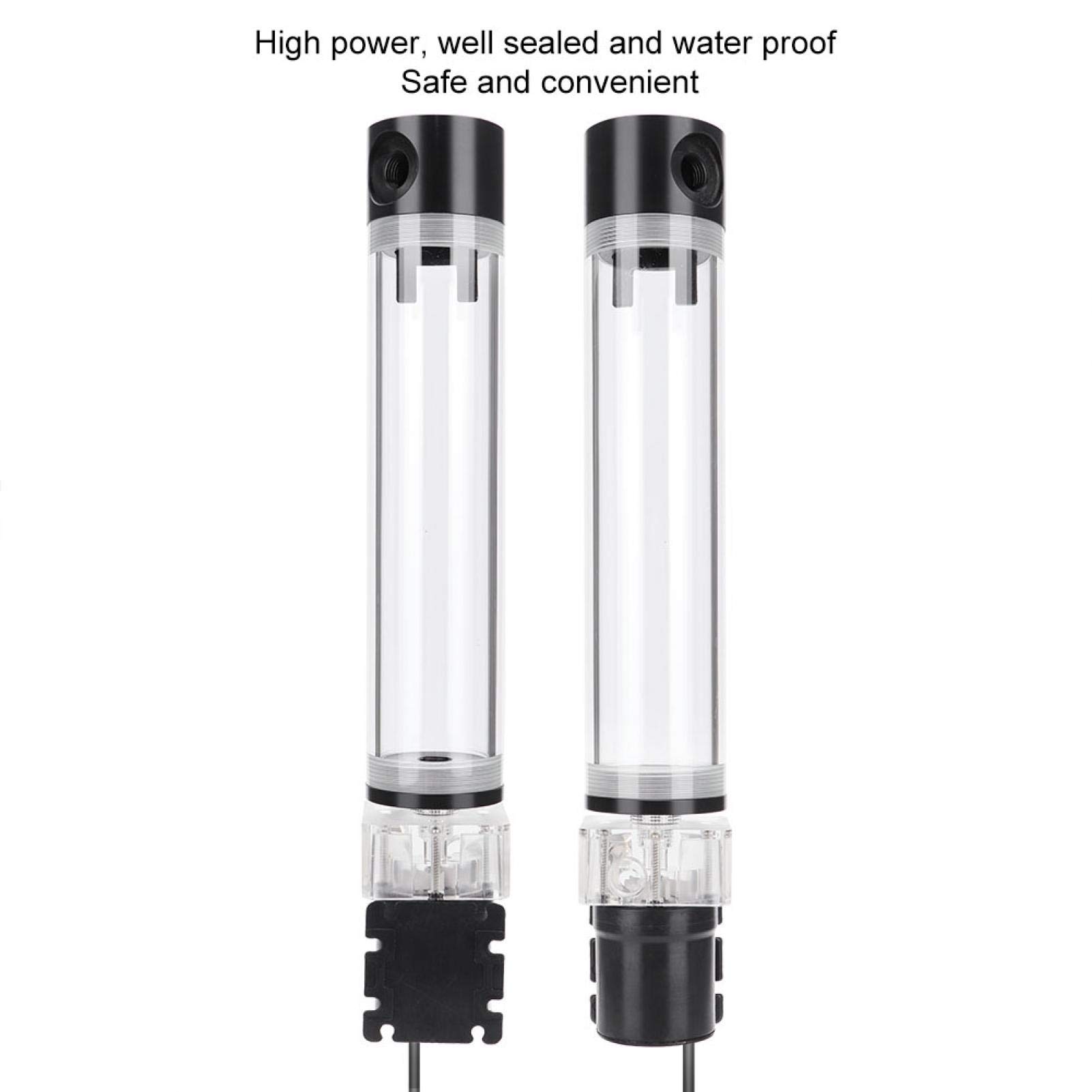 Socobeta Bomba de Agua A Prueba de Agua Tanque de Refrigeración Por Agua Aislante Mejor Rendimiento para Computadora Pc Refrigeración Por Agua Para Ordenador Tanque de Refrigeración Por Agua