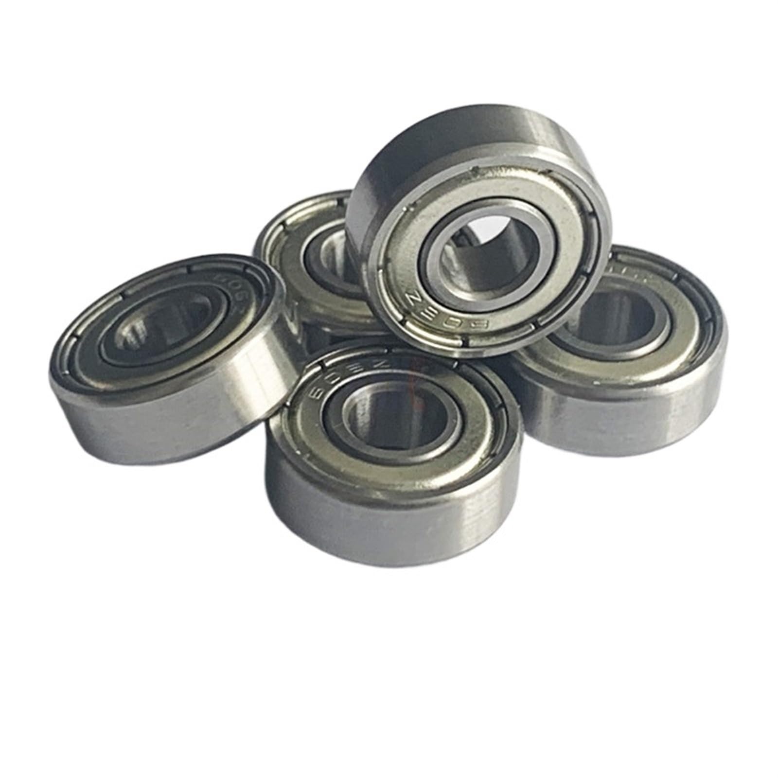 2/10X 604-2RS 605-2RS 606-2RS 607-2RS 608-2RS 609-2RS/ZZ Mini rodamiento rígido de Goma Sellado rodamientos de Bolas en Miniatura (Size : 10pcs, Color : 605ZZ 5x14x5mm)