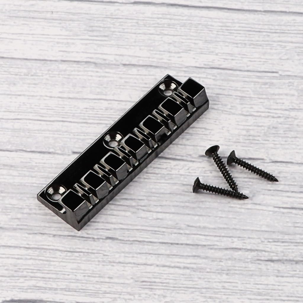 RuiJOTWAT Electric Guitar Parts 12 Strings Saddles Hardtail Guitar Bridge - Image 4