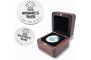 New Parents Gifts for First Time Parents Funny Decision Coin Keepsake