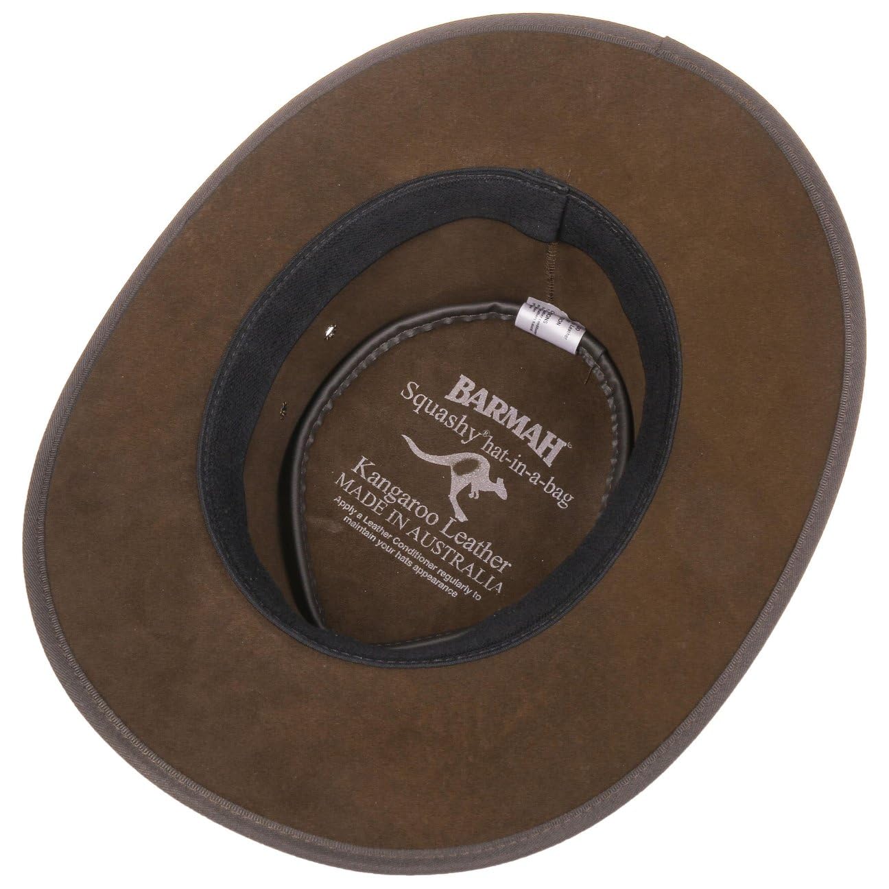 Barmah Squashy Crackle Kangaroo by Sombrero outdoorsombrero de Piel (L (58-59 cm) - marrón)