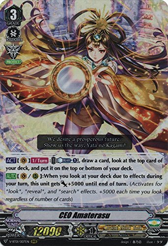 CEO Amaterasu - V-BT01/007EN - RRR - V Booster Set 01: Unite! Team Q4 - Cardfight!! Vanguard