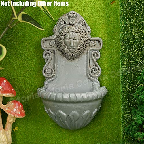 Odoria 1/12 Miniatura Testa di Leone Fontana della...