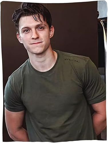 Miniatura 2 de Tom Holland - Manta de forro polar, ligera, de franela suave, para sofá y cama