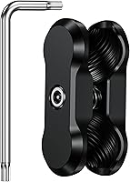 Vista 1 de BRCOVAN Brazo de doble enchufe antirrobo de aleación de aluminio compatible con soportes RAM tamaño B componentes de bola de 1 pulgada y soporte