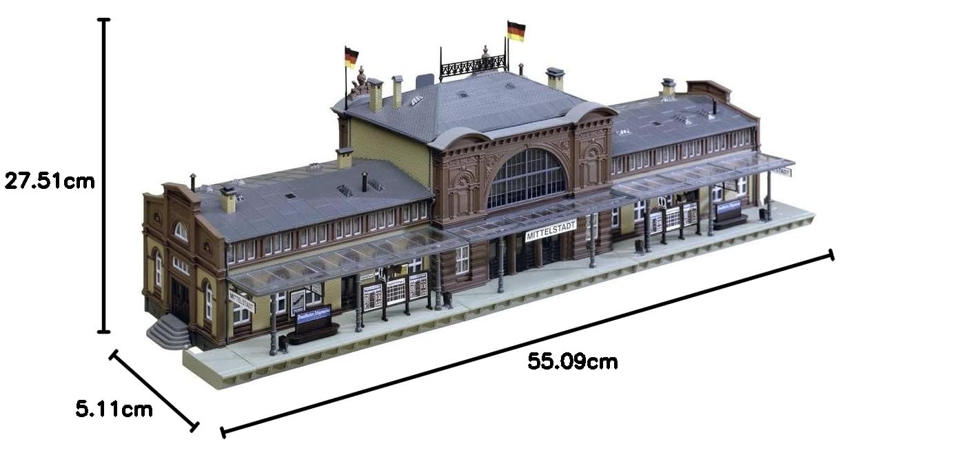 3F ファーラーFALLER ジオラマ 精肉店 建物模型 1/87 H0スケール ファーラー(FALLER)ストラクチャー 住宅2棟入り 2 village houses