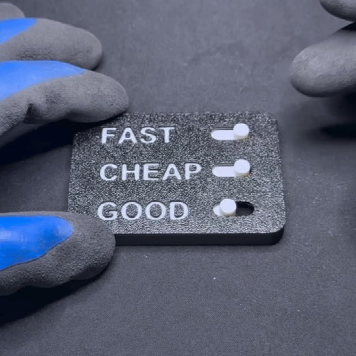 The Business Dilemma Slider, Funny 3D Printed Office Decision Toy for Entrepreneurs and Teams, Creative Corporate Desk Gadget, Unique Leadership & Team-Building Gift Idea