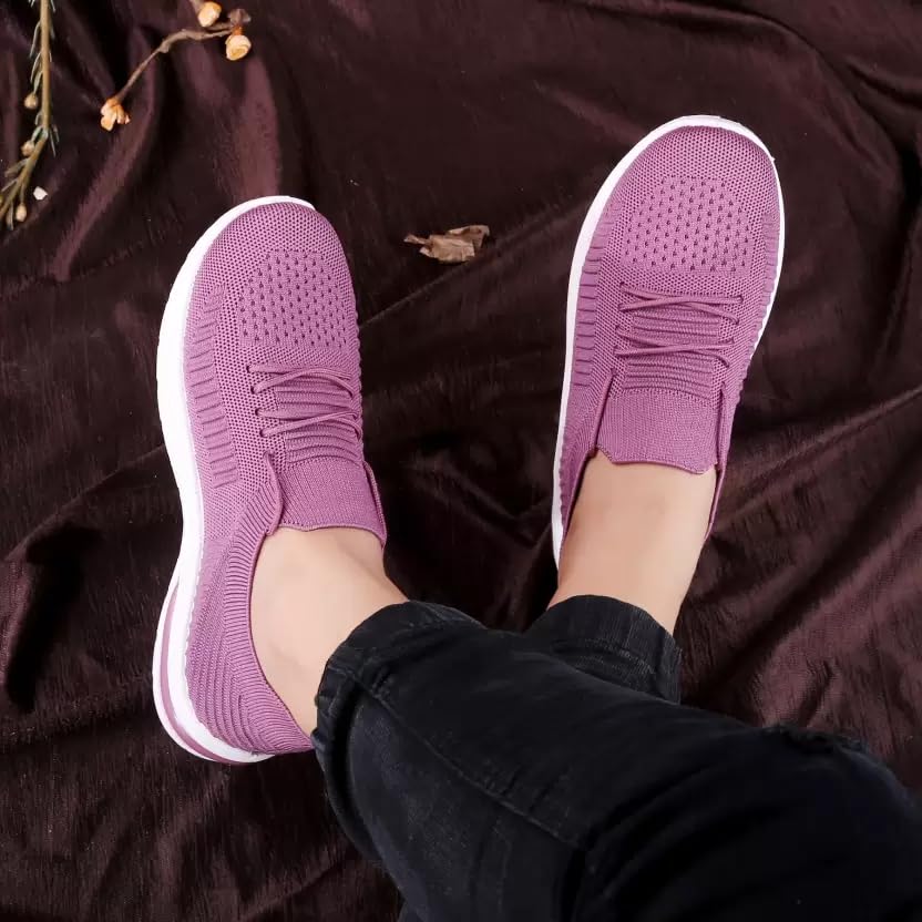 Doctor Walk Sneakers for Women | Shoes for Women | Comfortable & Lightweight | Casual Sneakers Shoes (A2-Black) 3 61fBfrPYPsL