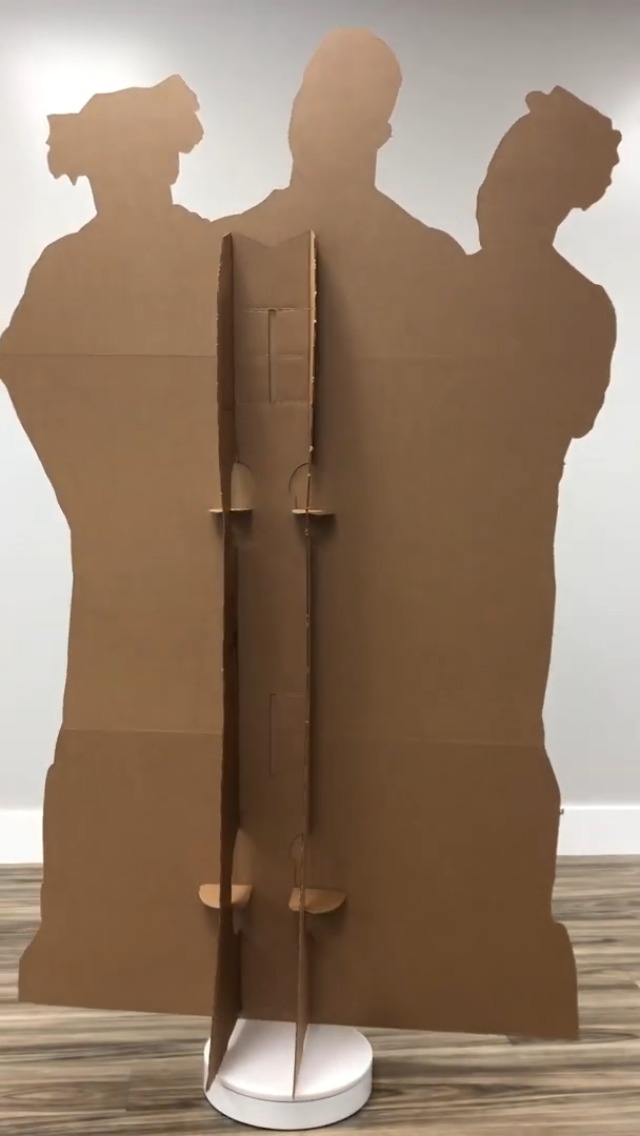 New Day - Big E, Kofi and Xavier - WWE Cardboard Cutouts