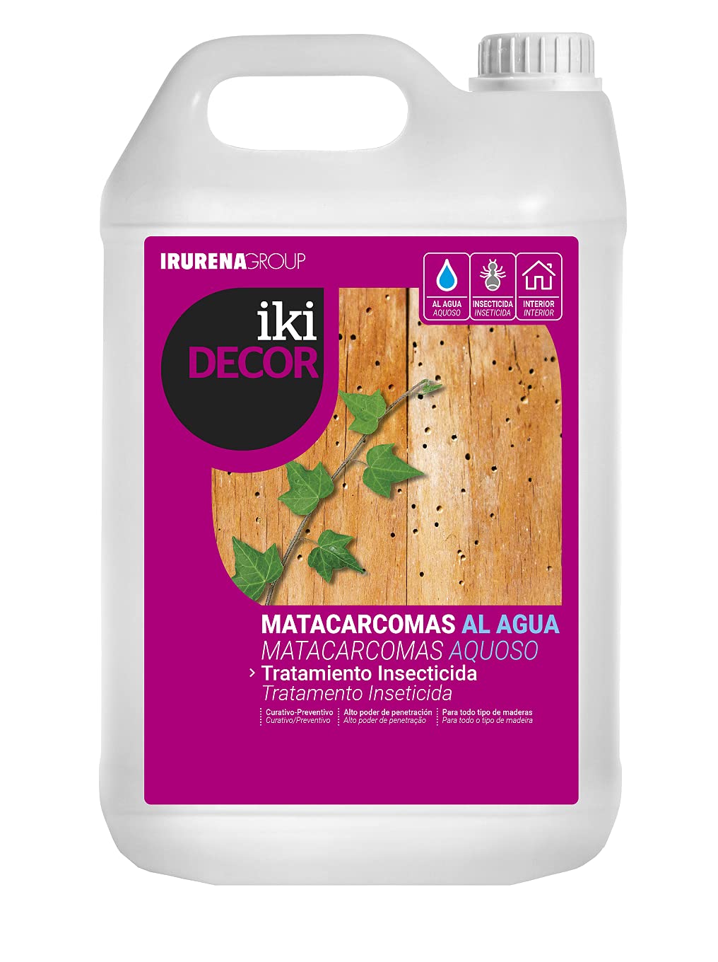 Matacarcomas al agua IkiDecor 5 litros
