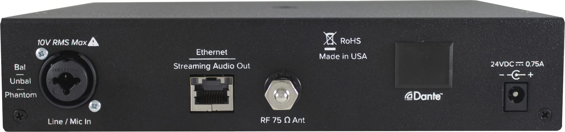 Williams AV FM T55C-00 Dual FM + WI-FI Wireless Broadcasting System, Black; DSP Platform; Designed for Pro-Audio Applications; FM+C System; FM and Wi-Fi Audio Broadcasting