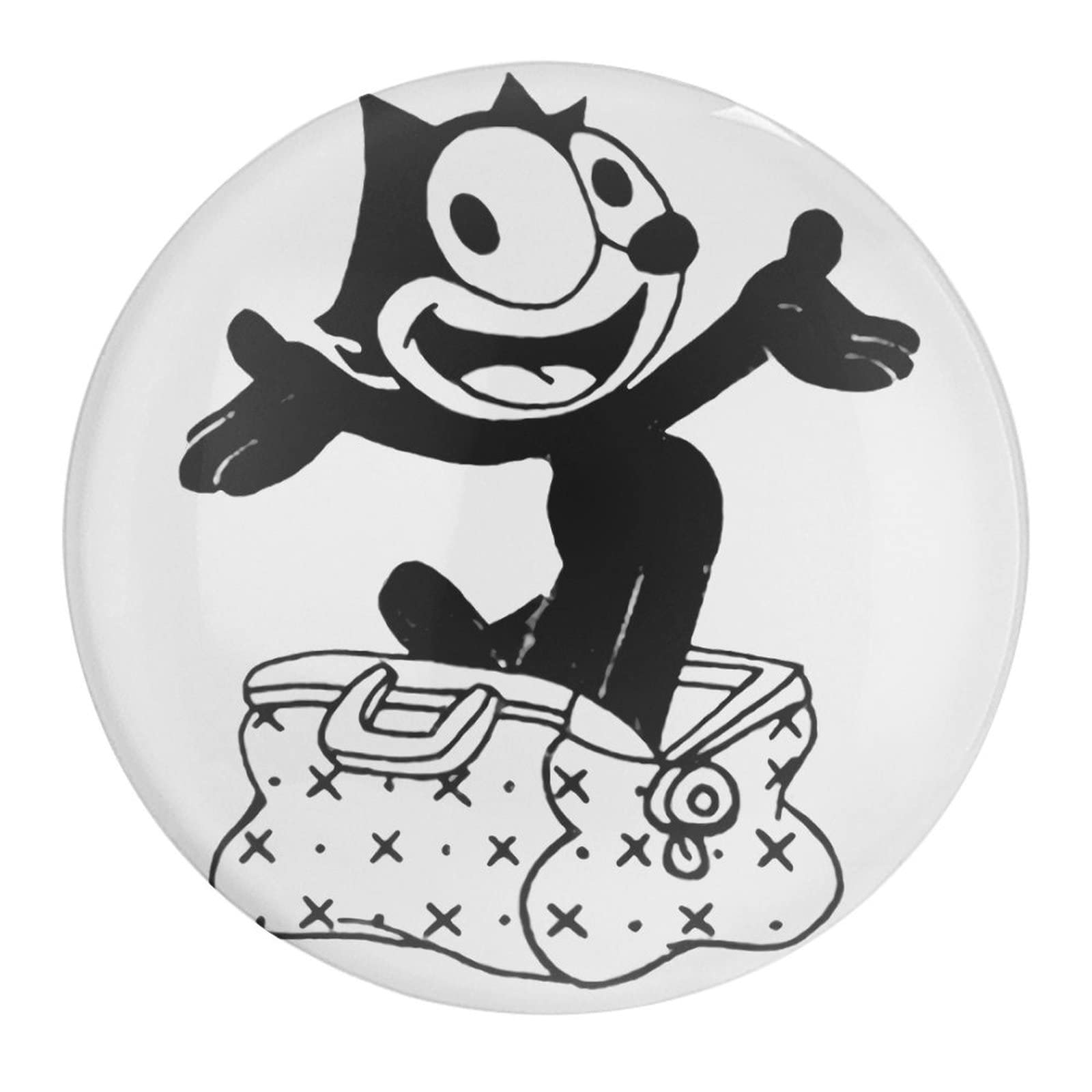 Amazon.co.jp: 【強力磁石】フィリックス・ザ・キャット 冷蔵庫