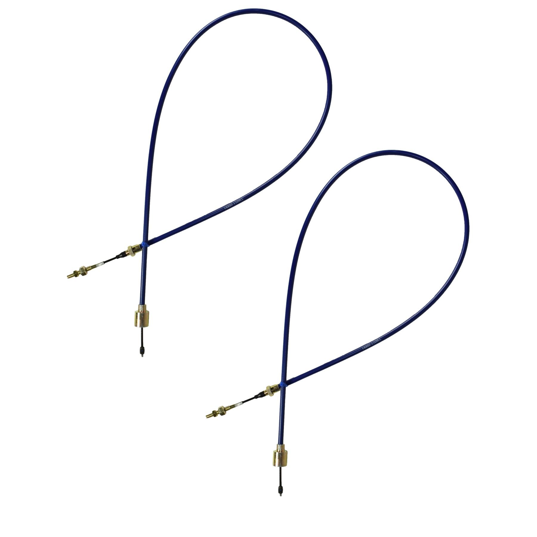AB Tools 2 x kabel hamulcowy do przyczepy o długiej żywotności do systemów Alko zdejmowana osłona zewnętrzna 14-30 mm