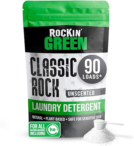 Detergente de ropa de Rockin Green Lavender Mint, Smashing Watermelons, Unscented