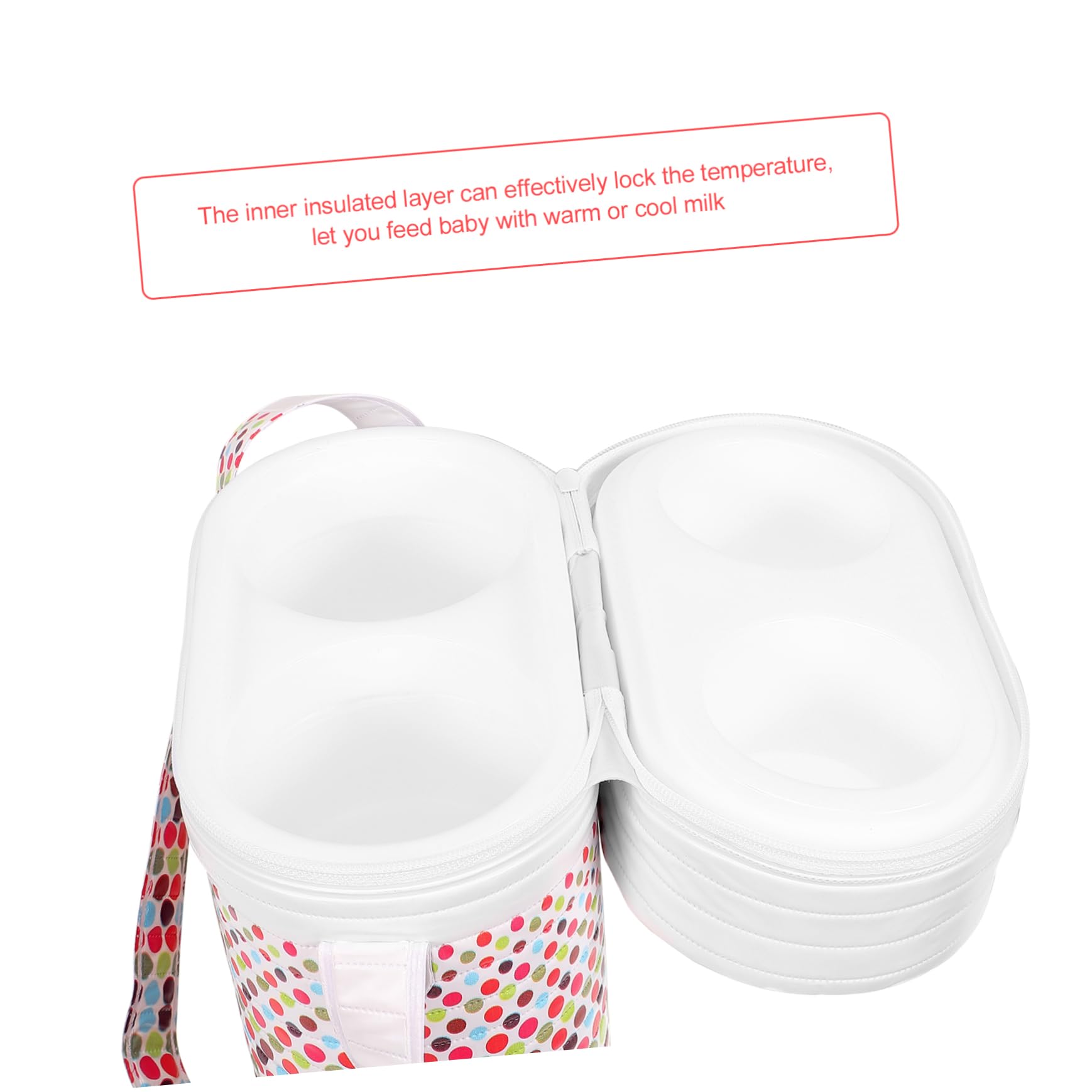 Toyvian 2stücke Isolierte Kühltasche Für Babyflaschen Thermotasche Für Aufbewahrung Von Muttermilch Für Unterwegs Hält Flüssigkeiten Warm Oder Frisch Für Snacks Und Getränke