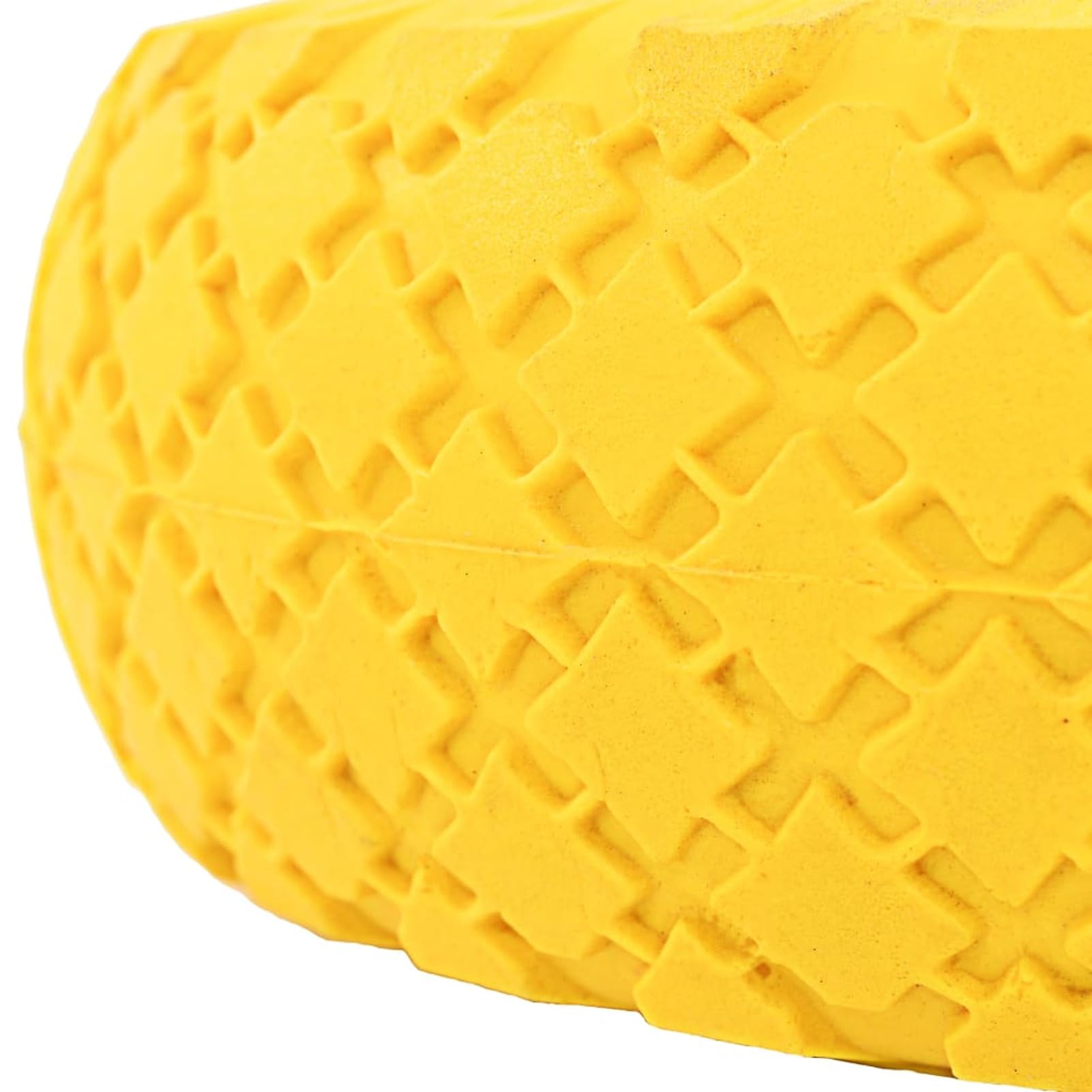 LAPOOH 142974 4X Ruota per carriola in Gomma 3,00-4 (260x85) Ruota di Ricambio per Carrello, Giallo e Rosso