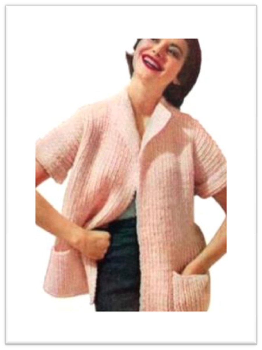 Boxy Cardigan Knitting Pattern Patterns Gallery
