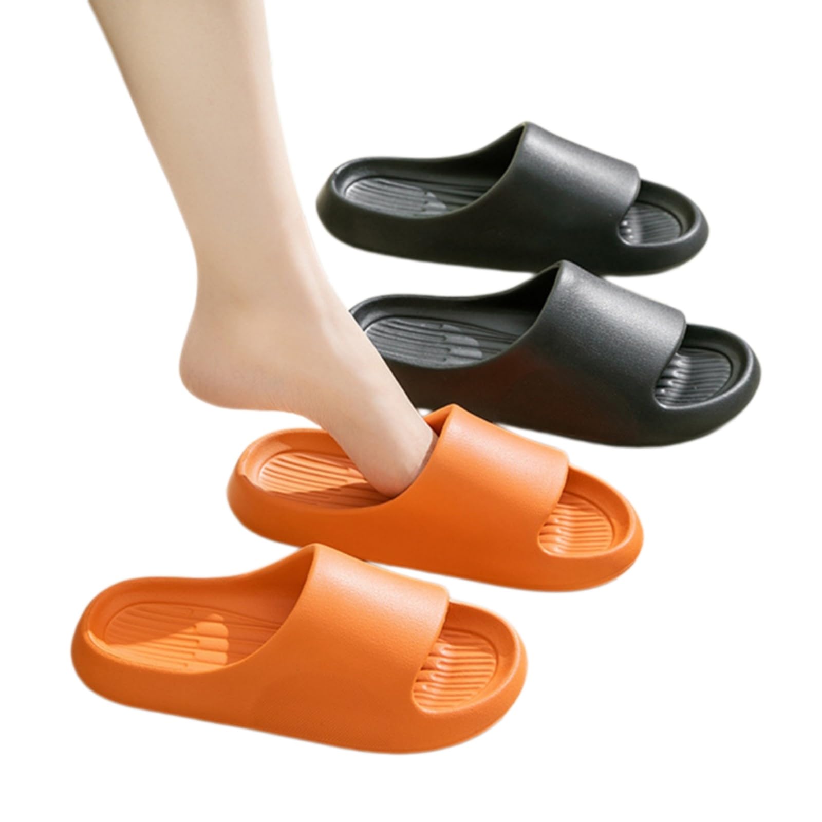 Pantofole Casual Uomini Indoor Pantofole, Morbido Eva Flip Flop Sandali con Leggero Comfort per L'indossamento Quotidiano di Casa E Viaggi