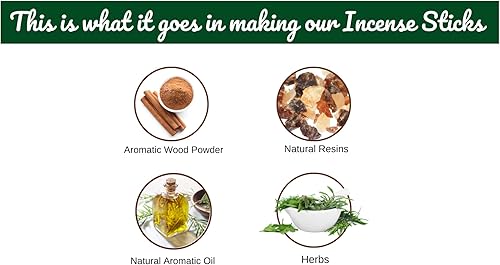 Miniatura 6 de Vimoksha WildBerry-Incense-Sticks-Bulk-Pack-100%-Natural-Orgánico-Libre de Químicos para Purificación-Relajación-Positividad-Yoga-Meditación