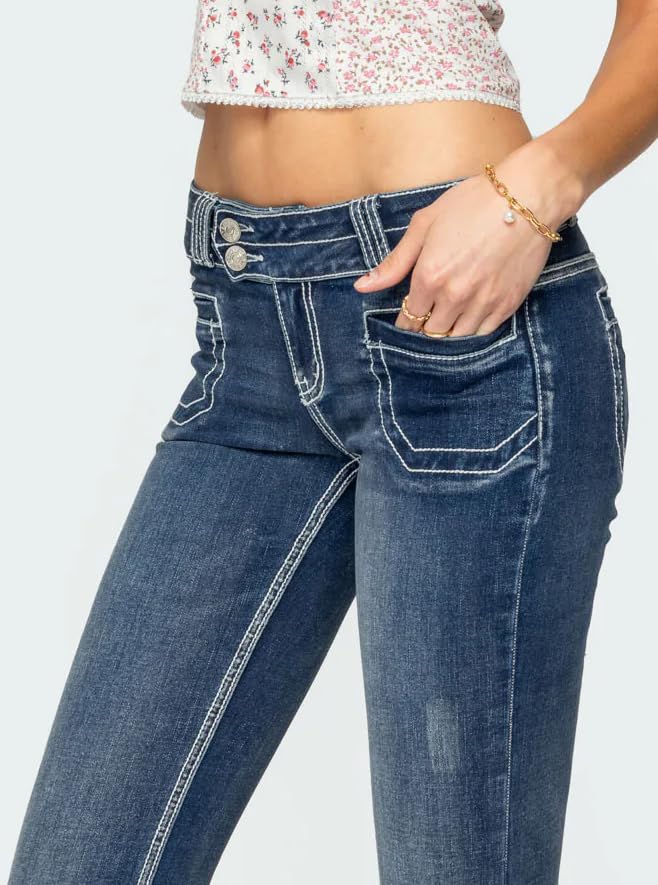 Image of Flare Jeans for Women Low Rise (US 4-6)