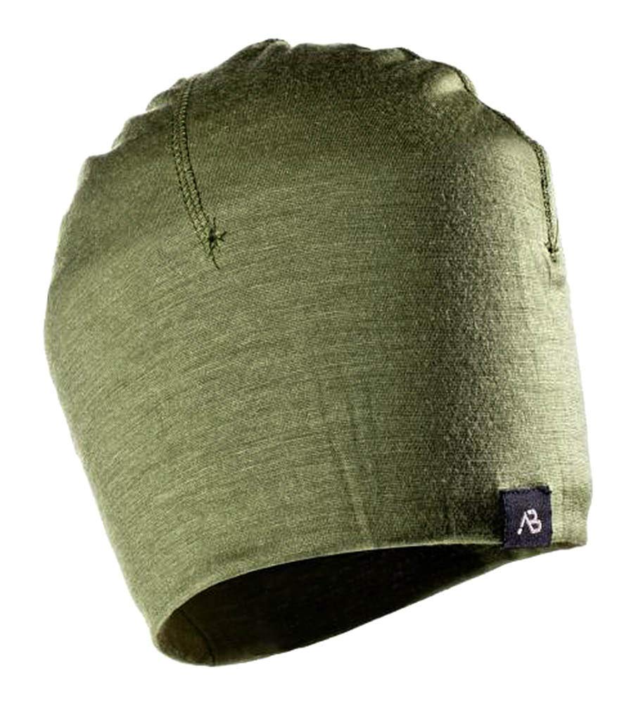 A.Blöchl Beanie Oliv Lite MerinoSportliches Beanie Lite Merino