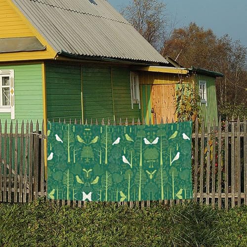 MINDBBDFJ Scandinavian Animals Print Banners And Signs For Outdoor/Indoor,Personalized Banner Customizable Parties Halloween Banner (180x90cm)4