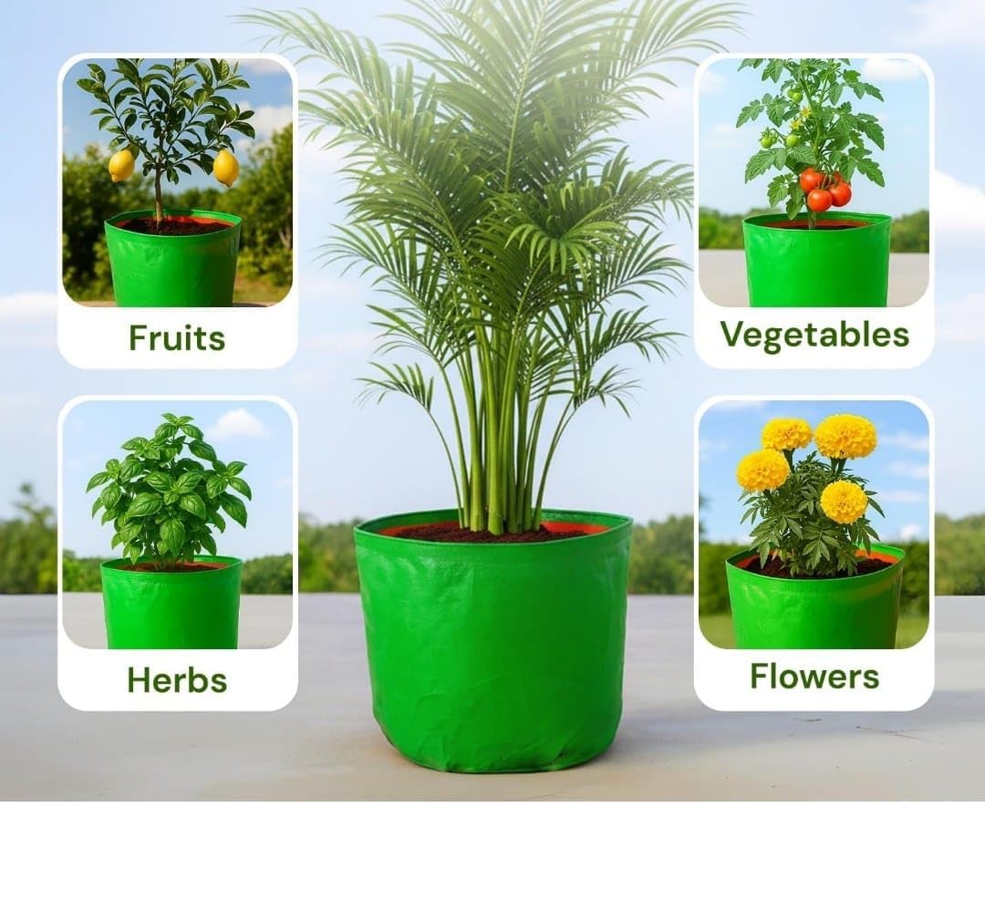 Premium HDPE Grow Bags - UV Protected & Durable -6