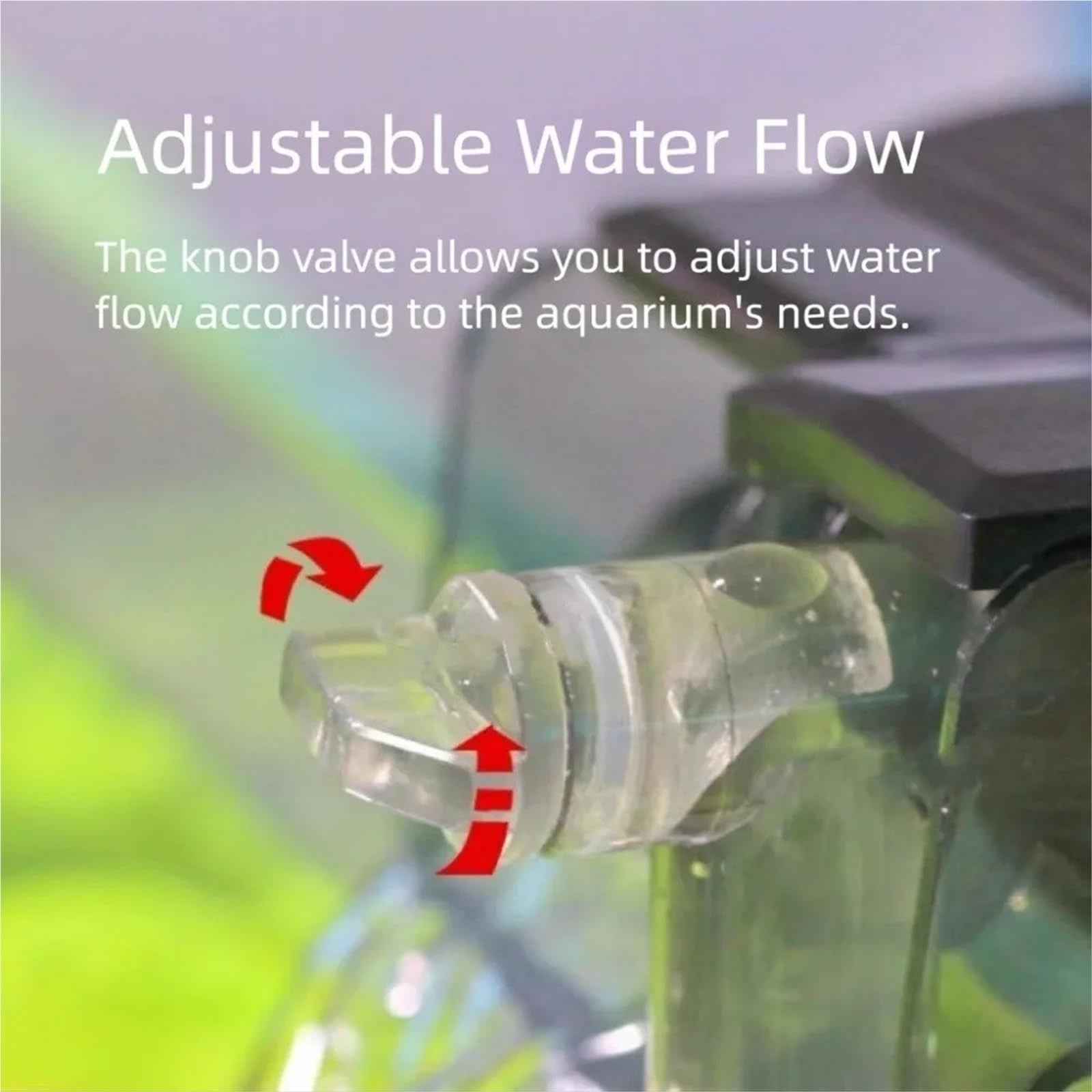 Filtros para peceras, filtro colgante para acuario, mini pecera, USB, 2,5 W, flujo de 250 H/L, adecuado para tanques de menos de 30 cm, filtro de acuario