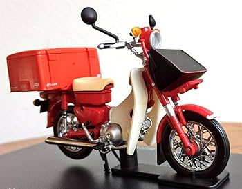 Amazon.co.jp: 京商製 MD90 1/24 郵政機動車フレーム スーパーカブ