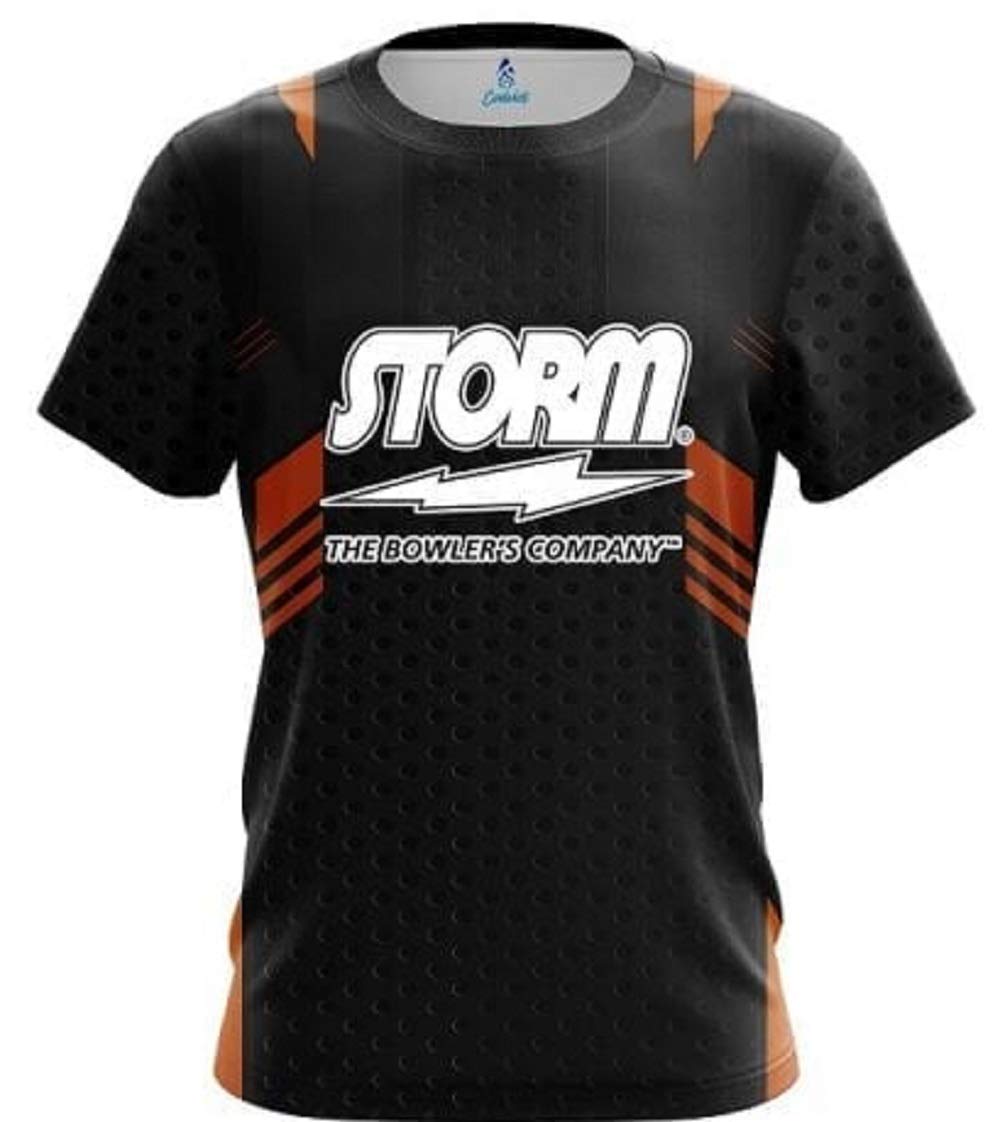 CoolWick Storm Steel Bowling Jersey (Large)