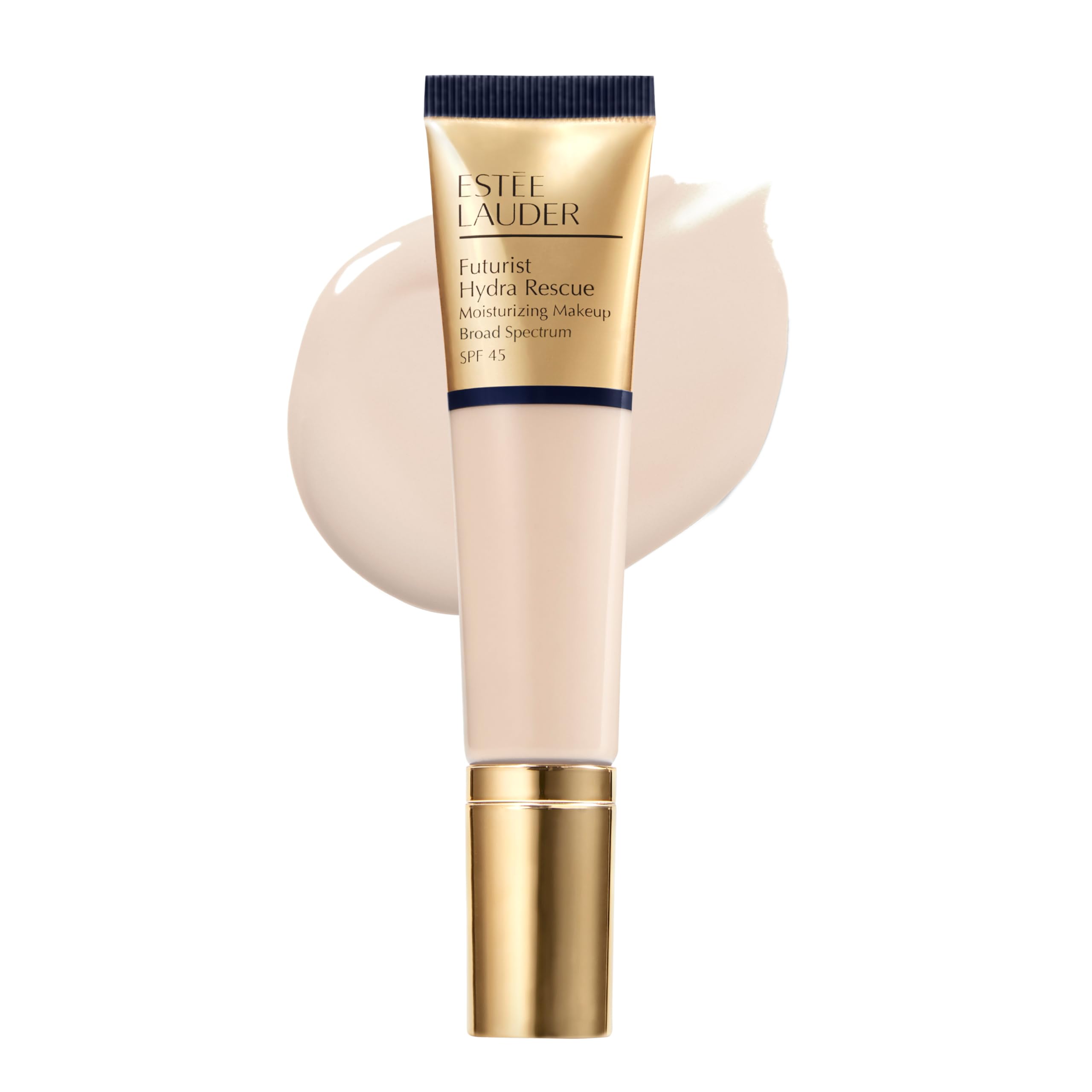 Futurist Hydra Rescue Moisturizing Foundation Makeup SPF 45 for a 12-Hour Glow, 1.2 Fl Oz