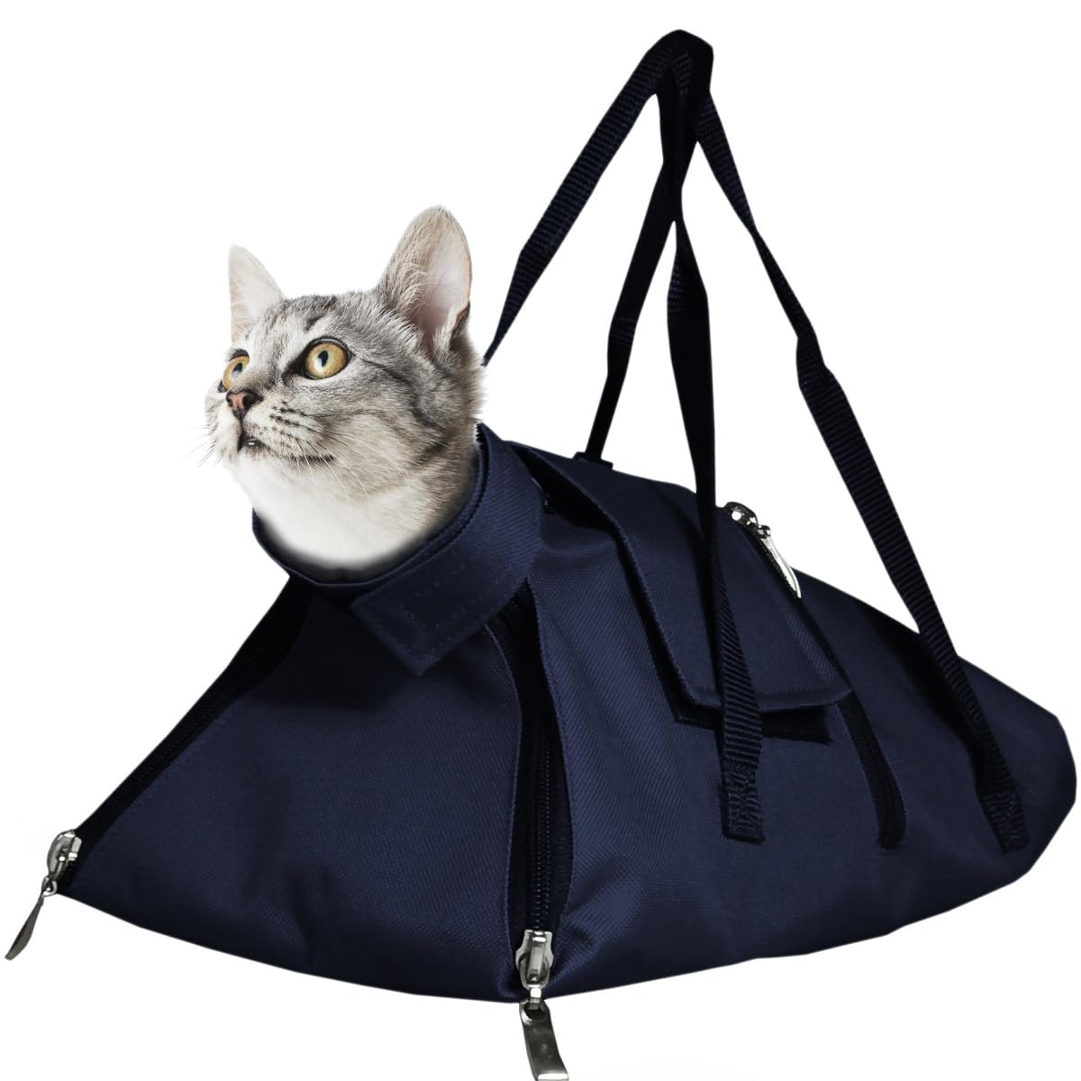 GRANDE FINALE Sac de Haute qualité pour Chat, Lapin: Toilettage, Retenue, Contention, Examens vétérinaires médicaux - 3 Tailles 2 Versions