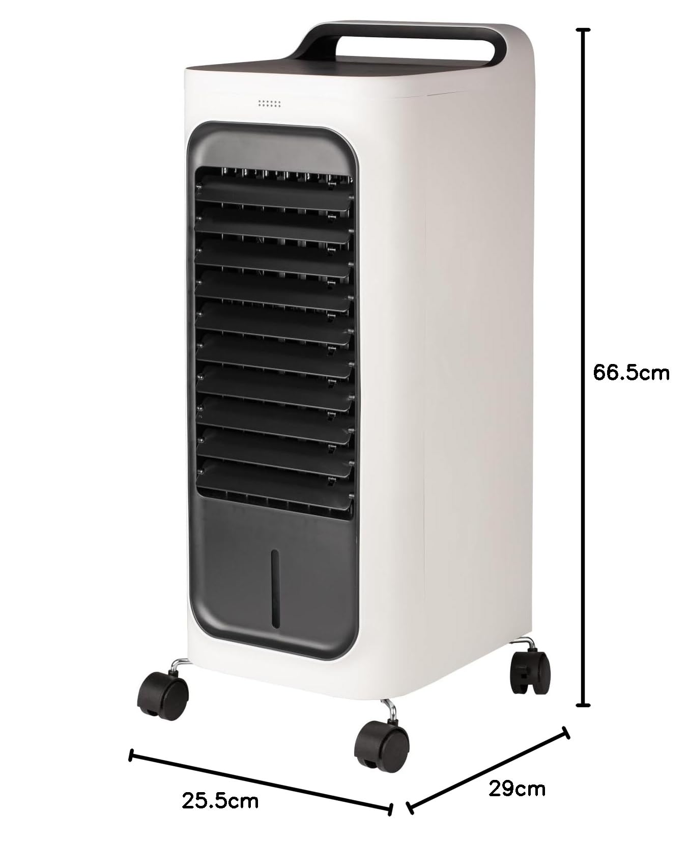 Ardes TAO Circulateur d’Air 80W 2 en 1 avec Oscillation Automatique, 3 Vitesses, 2 Niveaux de Chaleur, mando, Écran LED, Réservoir 5 L et Filtre Anti-Poussière