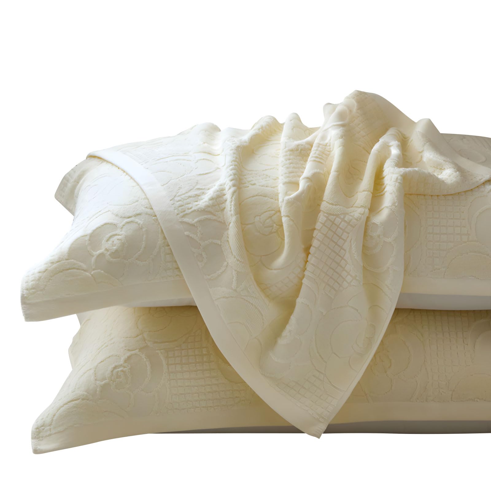 Of Machine Washable Cotton Pillow Towels Offering Knitting for Long Time Warmth and Nonslip Corner Soft Pillow Towel