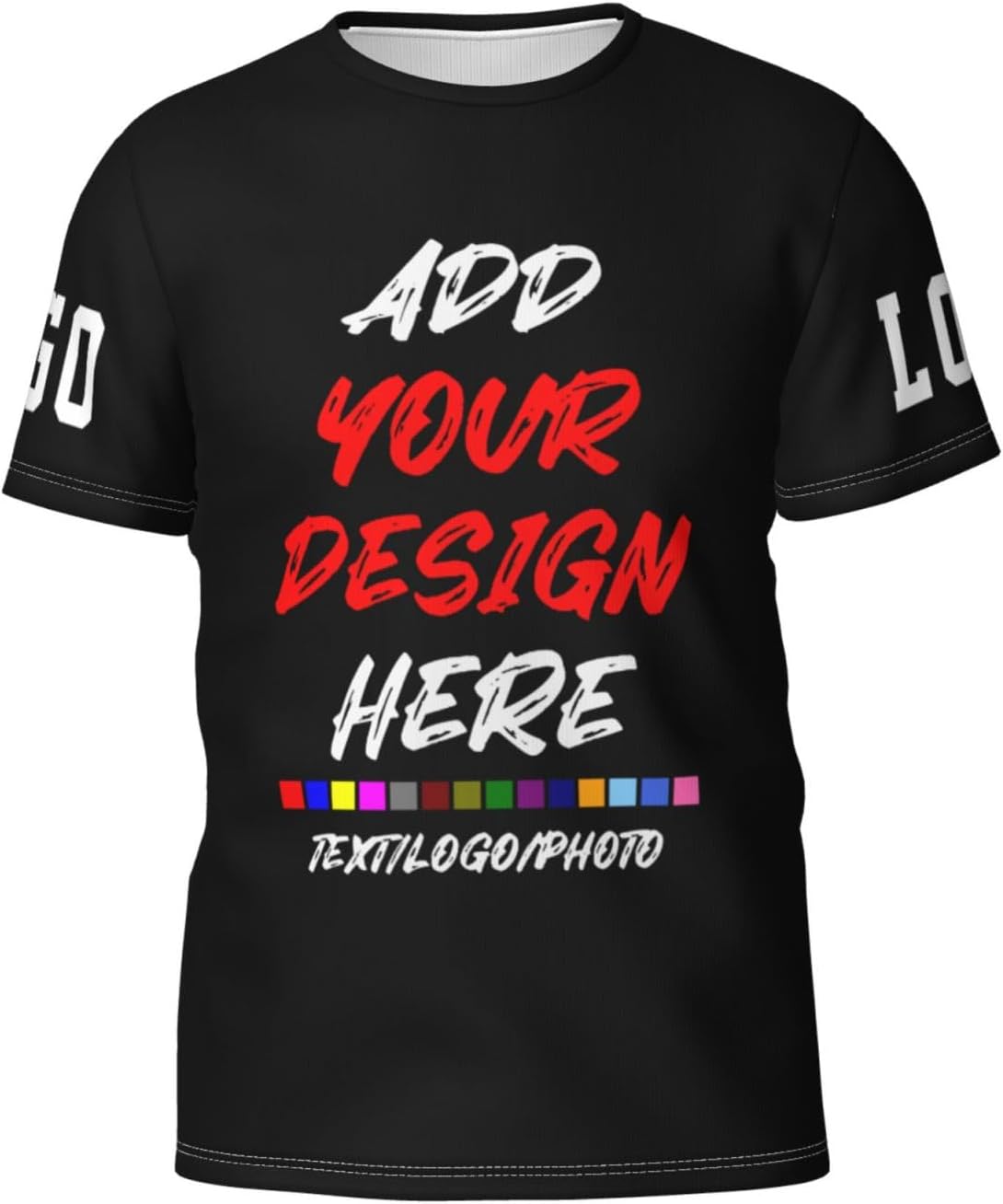 Custom T Shirts Add Your Own Custom Text Name Personalized Message Or Image Customized T Shirts Personalized Custom Tshirt - Image 2