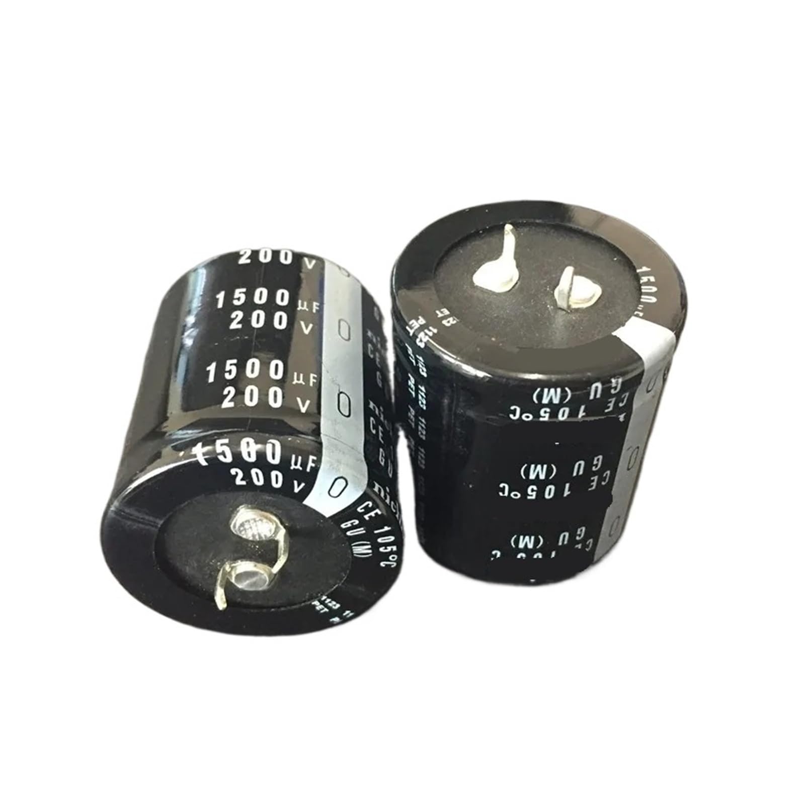 Condensateur aluminium 1500 uF 200V de série GU pour une durabilité industrielle