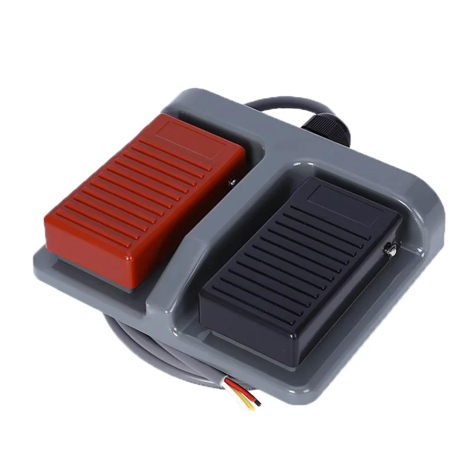 Interruptor de pedal doble momentáneo con cable de 2 metros y capacidad de 3A 220V CA