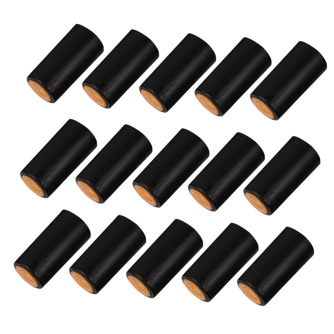 Luxshiny 100Pcs Heat Shrink Sealing Film for Wine Bottles Bottle Plug Cover for Homebrew Restaurants and Wineries Easy to Use Wine Sealing Caps
