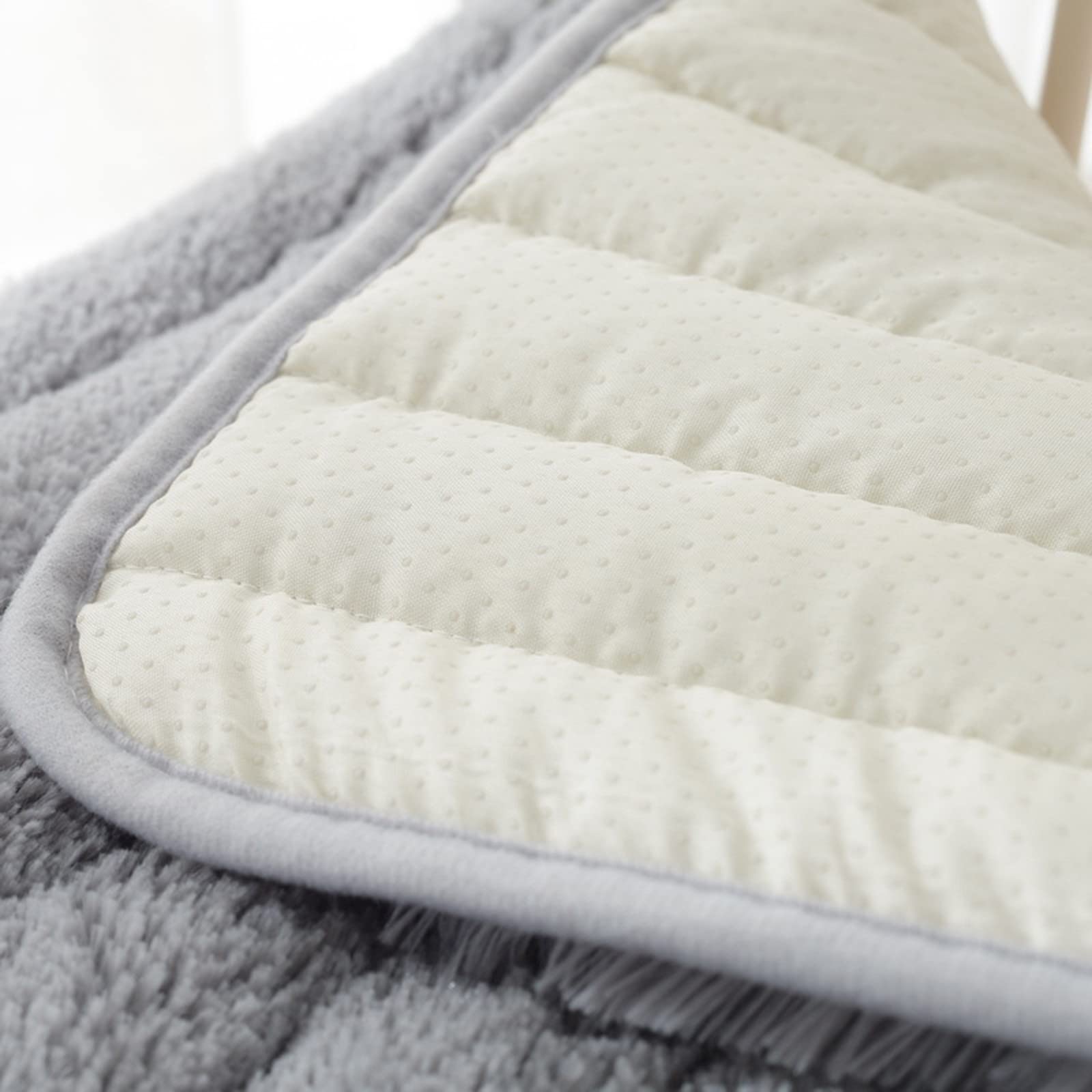 Cuscino invernale in peluche per sedia, 40 x 40 cm, con laccetti, morbido cuscino per ufficio, sedie da pranzo, uso interno/esterno, comodo, cuscino per sedia, cuscino per il massimo comfort