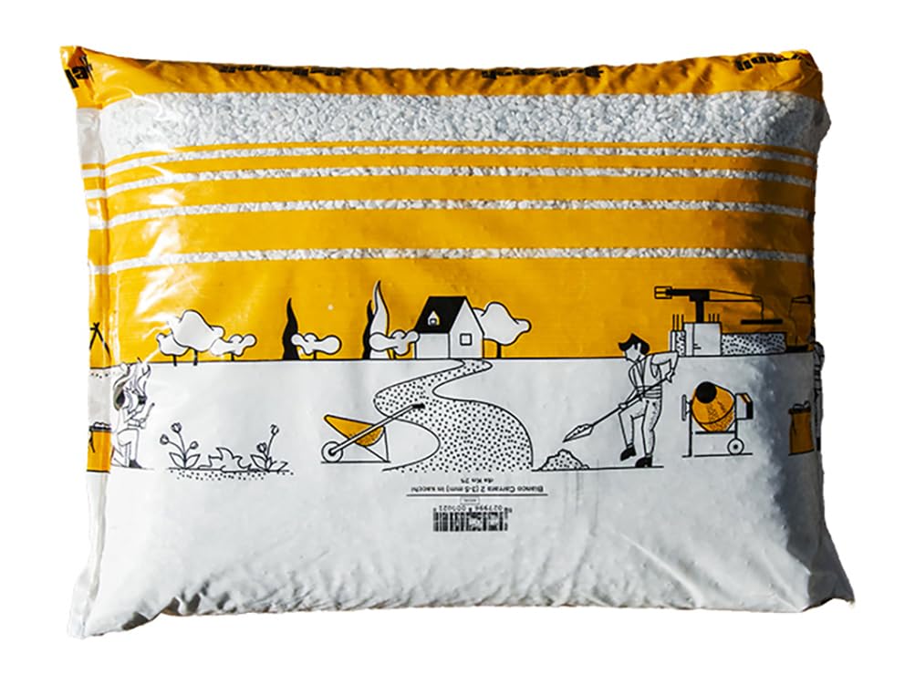 Geosism & Nature Graniglia di Marmo Bianco 3/5 mm (25 kg)