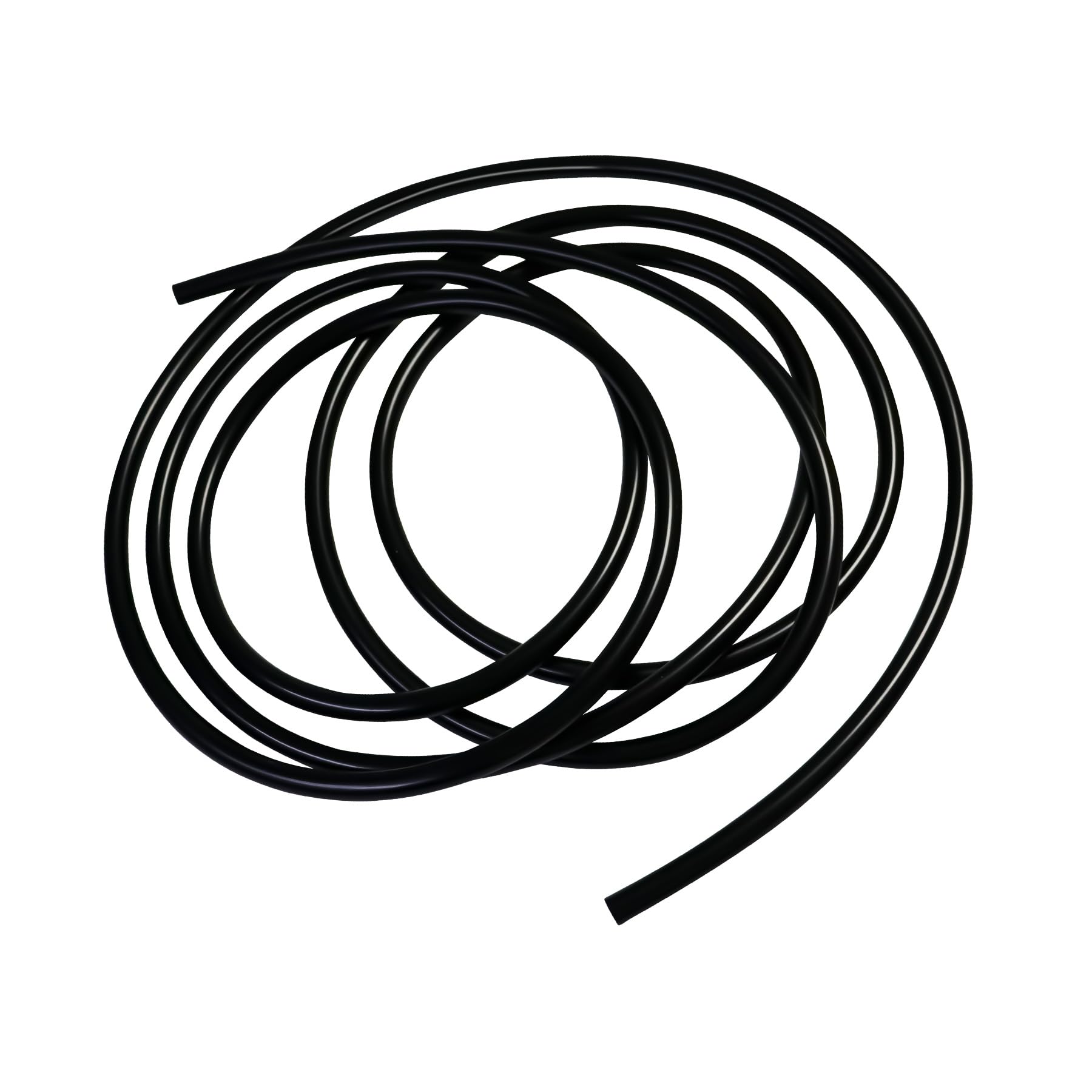 iMeistek Flexible Silicone Tubing, 9mm ID x 12mm OD 4.5m Length Silicone Hose for Aquarium Pumps and Air Hoses,Black