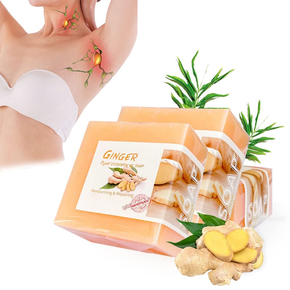 Buy Lymphatic Detox Ginger Soap, Ginger Lymphatic Drainage, Turmeric