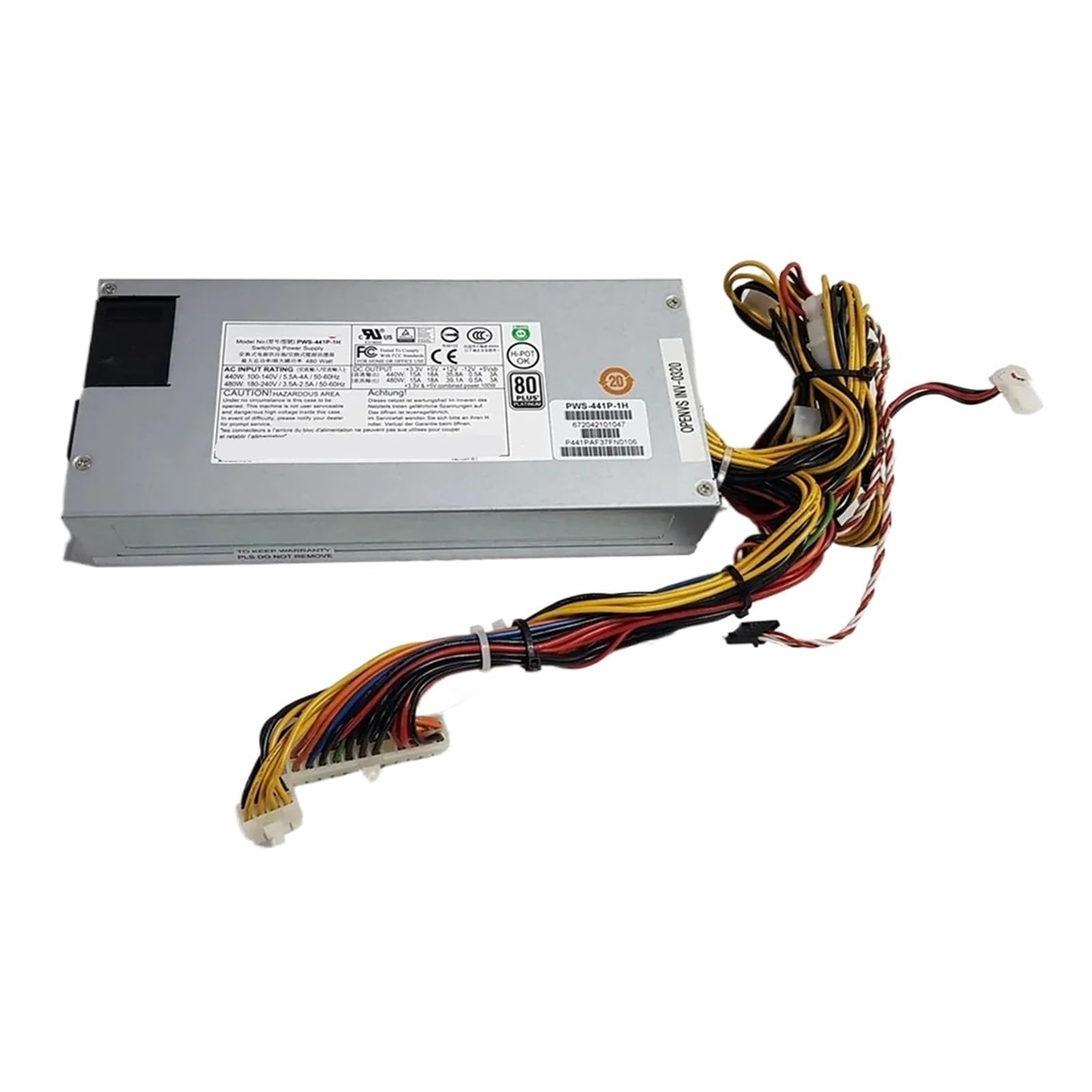 EGTDSFGJA Switching Power Supply 480W 1U PWS-441P-1H